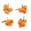 La simulation artificielle de fruit de mandarine-3 oranges 2