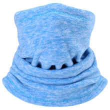 Warme nekwarmer voor koud weer, ademende fleece stof met UV-bescherming, zacht en rekbaar ontwerp, multifunctionele gezichtsbedekking/sjaal, snel te