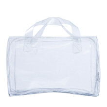 Transparente Tasche zur Aufbewahrung von