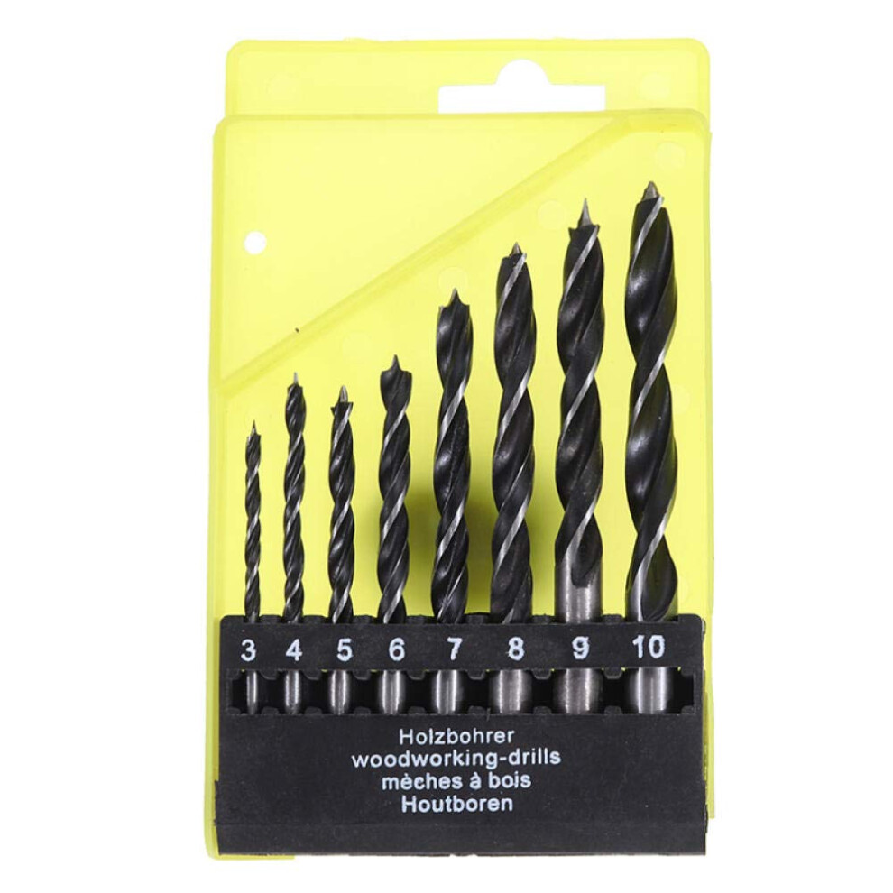 Brad Point Wood Drill Bit Set, Tile Drill Bits For Ceramic Porcelain, 8Pcs 9119770614117