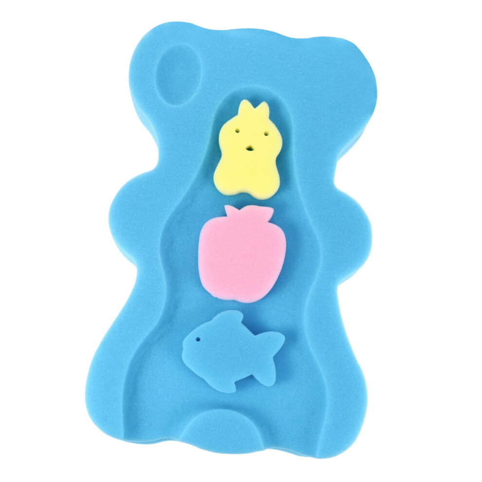 Baby Bath Sponge Cushion Pad NonSlip Support for Newborn Infant Bathing Easy to Clean