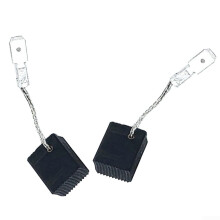 Carbon Brushes,2pcs Set for Power Tools WE17125/150 WE19180 WEPBA17125/150/19180 Motor Replacement Parts,with Wire Springs 316065450