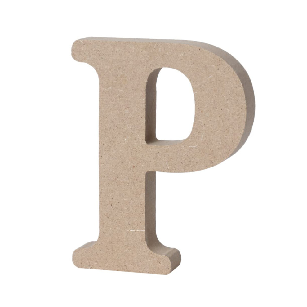 Wooden Alphabet Letters Rustic Pine Wall Decor for Nursery Home Wedding  10x8cm