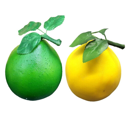 Realistic Fake Grapefruit Fruit Simulation Grapefruit-Yellow 1