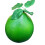 Simulation Grapefruit Artificial Grapefruit Fruit-green 1