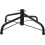 Christmas Tree Stand Black Iron Folding Base for 4 Ft Artificial Tree Small Space Holiday Decor 5