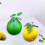 Simulation Grapefruit Artificial Grapefruit Fruit-green 5