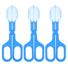 3Pcs Blue Plastic Pet Poop Clips Portable Waste Picker for Reptiles