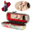 Lippenstiftetui, Vintage-Stickmuster, tragbarer 12