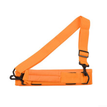 Efficiently Designed Golf Club Bag in Nylon to Hold Up to 46 Clubs and 4 Tees, Ideal for Active Golfers Orange