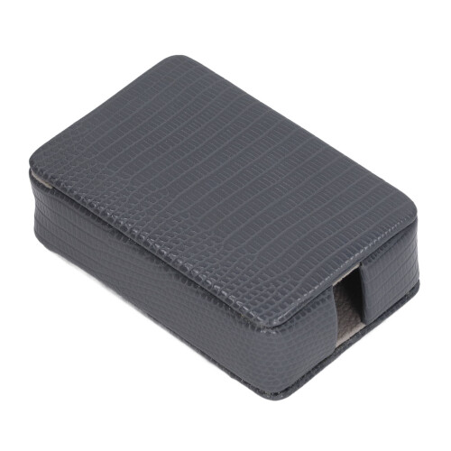 Unisex Cigarette Case, Magnetic Closure Provides Quick Access And Security, Durable Pu Leather Construction With Protective Features, Compact Size Is 1