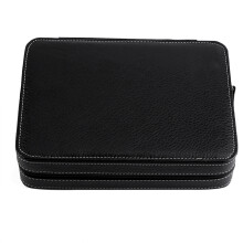 Kompaktní pouzdro na hodinky pro muže i ženy, luxusní organizér na hodinky s elegantním stojanem na hodinky, přenosné řešení pro uložení