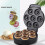Electric Donut Maker,DoubleSided Heating For 7 Donuts,NonStick Baking Machine Ref: 8253 2