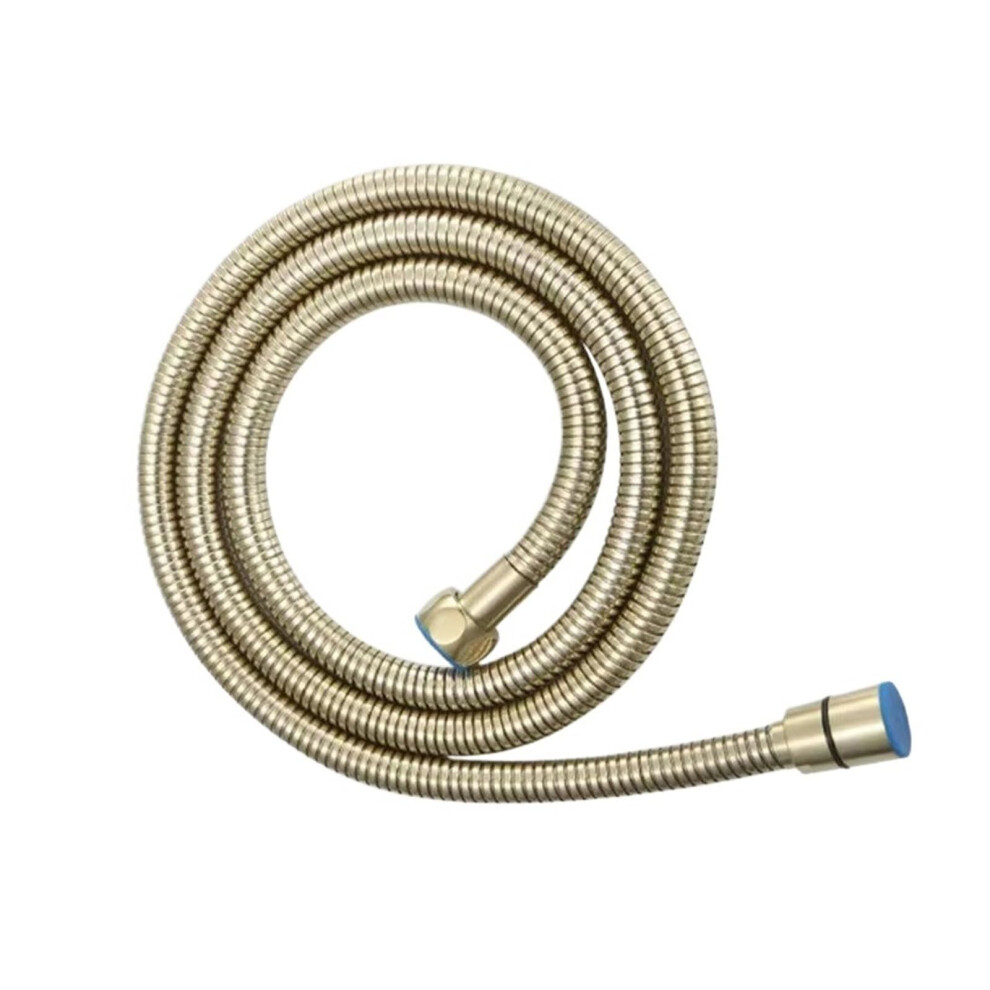 G1/2' Flexible Brushed Gold Shower Hose 1.5M Antique Plumbing Hose 9119770616289
