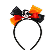 Creative Spooky Bowknot Shape Hairband-Skeleton pirate mode