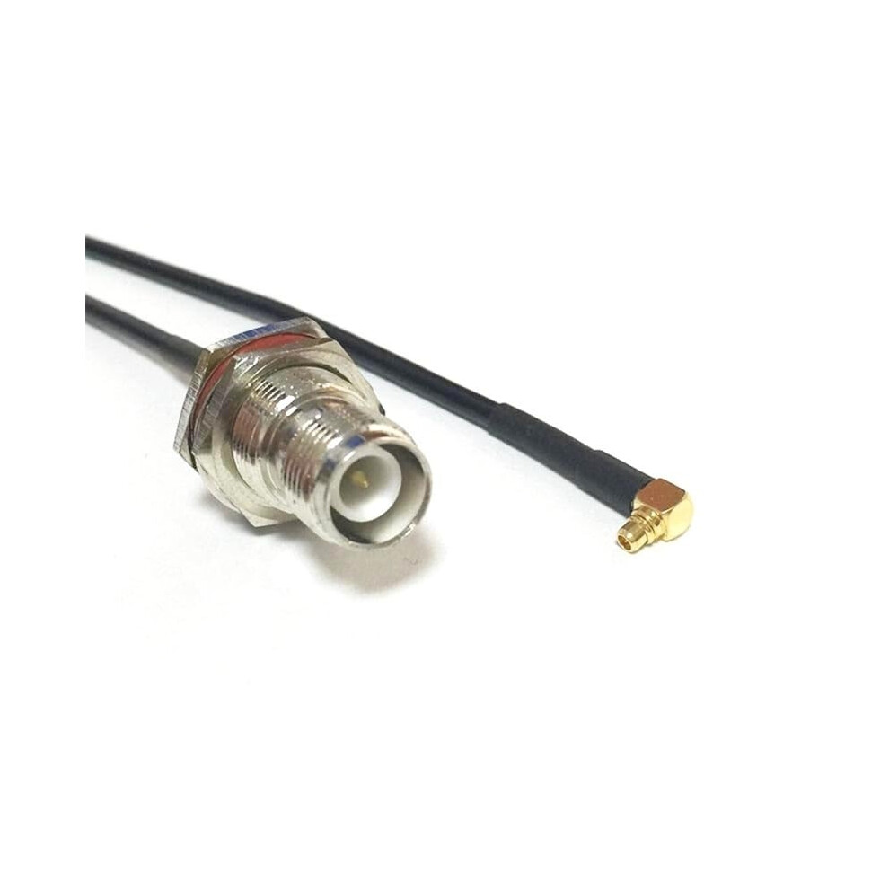 Rf Coaxial Cable Rptnc Female To Mmcx Right Angle Pigtail 30Cm Rg174 Secure Connection 9119770616593