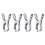 Multiuse Metal Clips 40/120Pack for Gardens Shade Cloth-40pcs 1