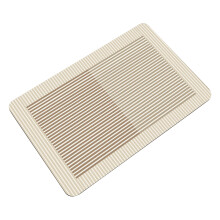 Bath Mat Water Absorbent Fabric-collision stripes 500MMx800MM