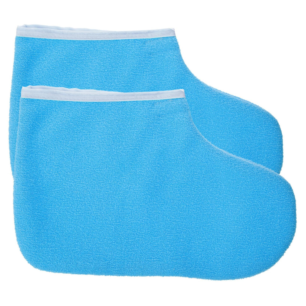 Foot Soak Spa Socks with Paraffin Wax Booties Liners for Foot Care and Moisturizing Treatment