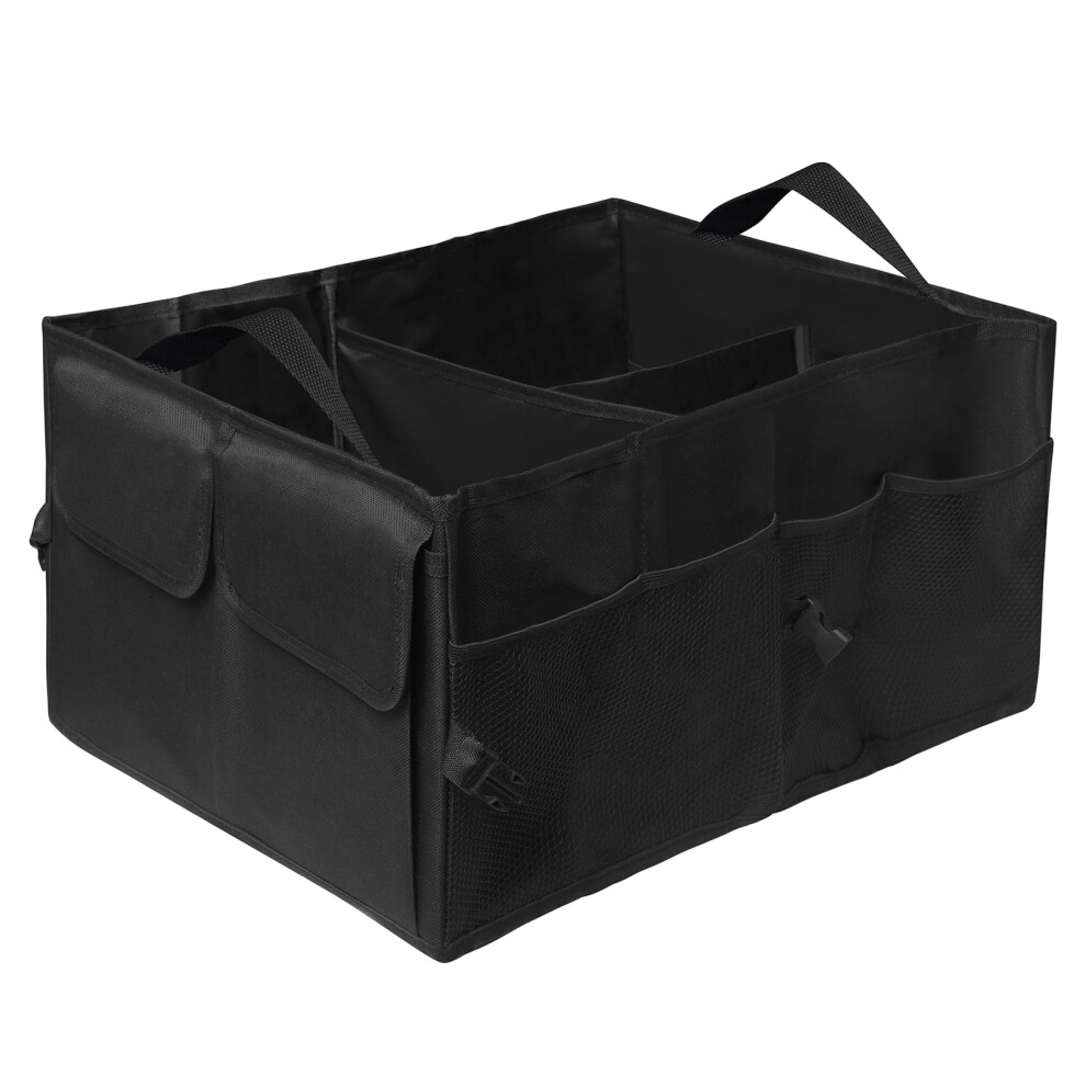 Car Trunk Organizer Collapsible Multicompartment Storage For Suv Sedans, Foldable Boot Organiser, Car Accessories 9119770616524