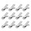 Multiuse Metal Clips 40/120Pack for Gardens Shade Cloth-40pcs 2