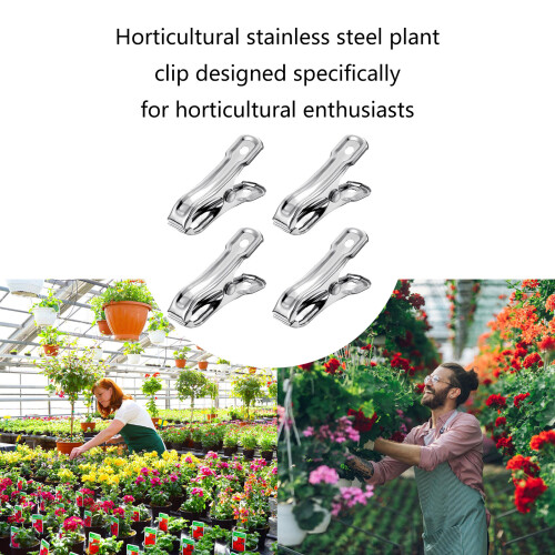 Multiuse Metal Clips 40/120Pack for Gardens Shade Cloth-40pcs 2