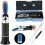 Handheld Refractometer, Sugar Brix Alcoholometer, Sugar Knife Refractometer, Alcohol Concentration Detector, Efficient and 4