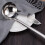 1Pc Durable Stainless Steel Kitchen Oil Filter Spoon with Long Handle 10