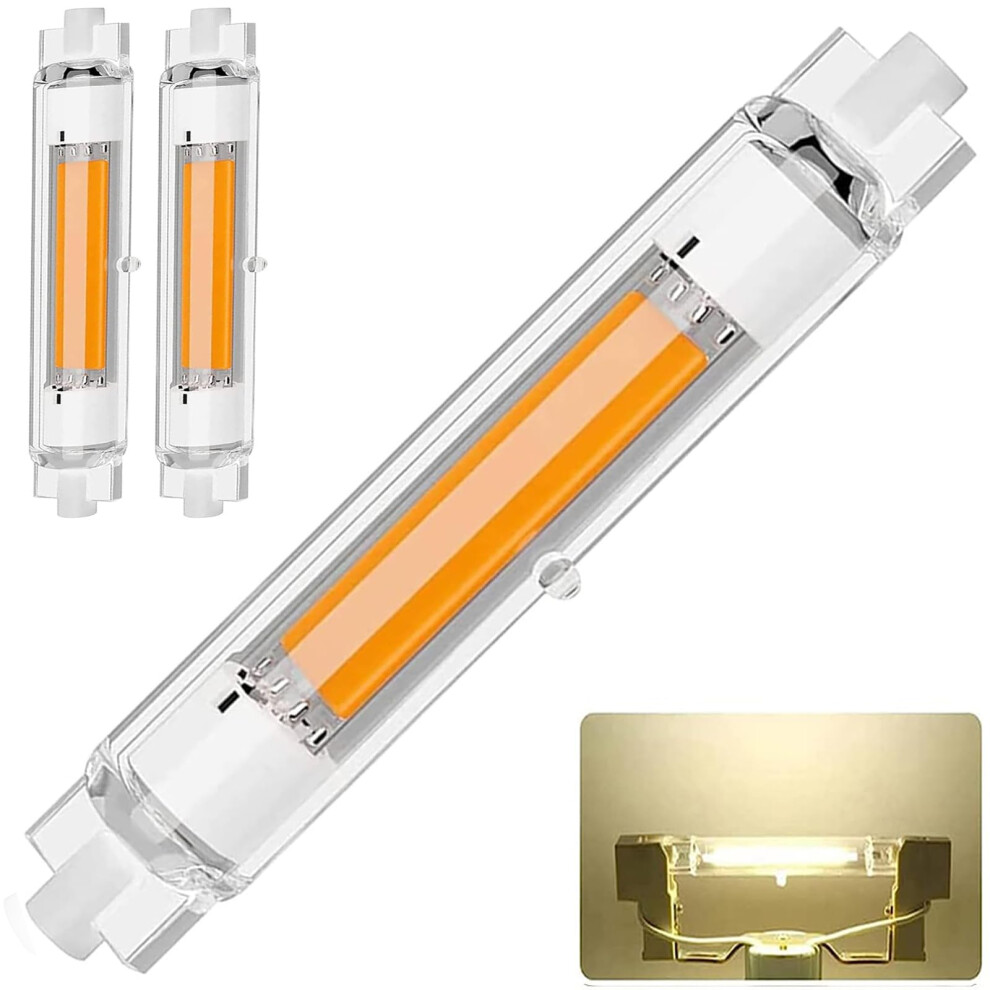 R7s Led 118Mm Dimmable 30W Replacement For 300W Halogen, 4000K, Pack Of 2 Light 9001264814137