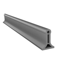 Shower Splash Guard 1PC SelfAdhesive Silicone Water Barrier, Flexible Water Stopper, Grip Strip, Wet Room Floor Barrier Splash Guard (Grey) Gray