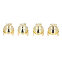 4pcs Automatic Candle Snuffer Set – Safe Wick Extinguisher for Home Décor and Romantic Use (Gold)
