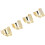 4pcs Automatic Candle Snuffer Set – Safe Wick Extinguisher for Home Décor and Romantic Use (Gold) 4