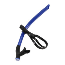 Silicone Swimming Front Breathing Tube Diving Training Adults Snorkel Diving Tube Swimming Scuba Diving Equipment,Blue