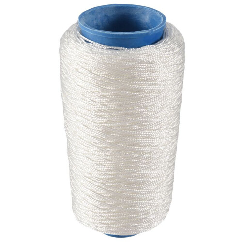 400m 80lbs Nylon Twisted Bowstring Thread Fishing String Sewing Cord Kite Line, White 2
