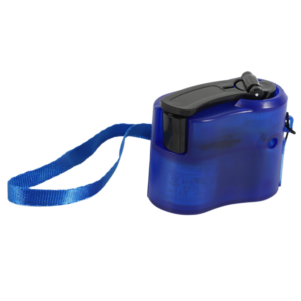 Edc Usb Phone Emergency Charger For Camping Hiking Outdoor Sports Hand Crank Travel Charger Camping Equipment Survival Tools—— Blue 6131186987794
