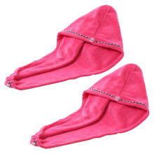 Turban din microfibră, înfășurare rapidă pentru păr cu design cu nasturi pentru utilizare versatilă, confort ușor pentru păr normal până
