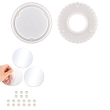 Storage Box Molds, Laciness Compact Epoxy Resin Molds Silicone, Storage Container with Magnetic Lid Design