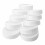 10Pcs Plastic Storage Caps Lids Ribbed for 86mm Standard Regular Mouth Jar Bottle 1