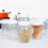 10Pcs Plastic Storage Caps Lids Ribbed for 86mm Standard Regular Mouth Jar Bottle 8