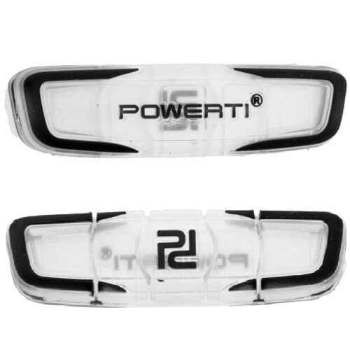 POWERTI 3Pcs Long Tennis Racket  Shockproof Damper Replacement Reduce Racquet Accessories-Black 2