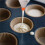 Pancake Batter Dispenser Multi-Caliber Stainless Steel Funnel Dispenser with Stand Cupcakes Baking Maker Tools 6