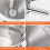 Pancake Batter Dispenser Multi-Caliber Stainless Steel Funnel Dispenser with Stand Cupcakes Baking Maker Tools 5