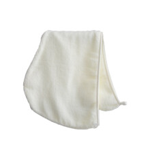 Învelitoare de păr din bumbac, prosop super absorbant din microfibră pentru uscare rapidă, inserții moi anti-încrețire pentru păr creț lung