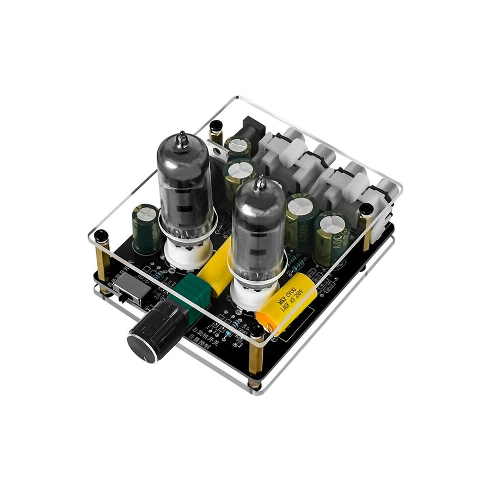 6K4 Tube Preamplifier Amplifiers Hifi Tube Preamp Bile Buffer Auido Amp Speaker Sound Amplifier Home Theater Dc12-16V 6132671360016