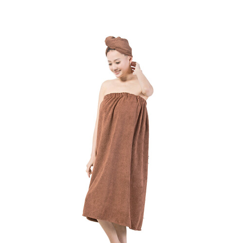 Γυναικεία πετσέτα Spa Wrap, Γρήγορο Στεγνό Ελαφριάς Υφής με Ελαστική Ζώνη Στήθους 1