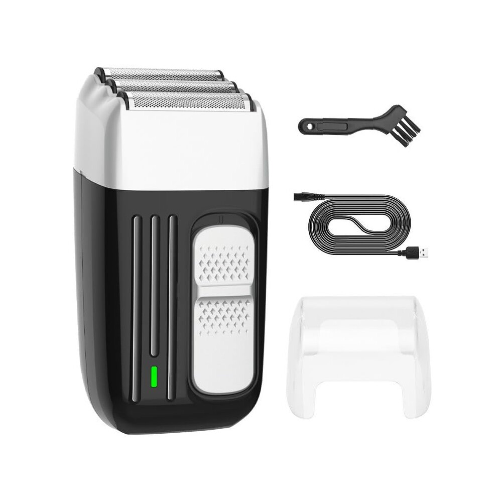 Men's Electric Shaver 3 Blade Rechargeable Wet Dry Razor for Beard Bald Head Grooming
