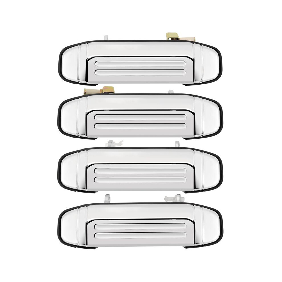 Car Chrome Door Handle Accessories For Mitsubishi Pajero 1992 1993 1994 1995 1996 1997 6131627799016