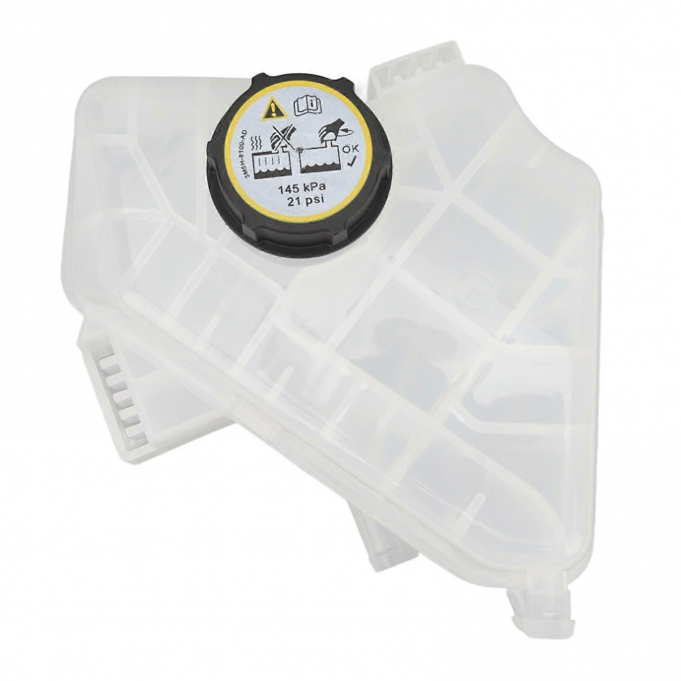 Radiator Coolant Reservoir With Cap 8V218k218ab Coolant Overflow Tank Compatible With Fiesta 2011 To 2019 6472608704293