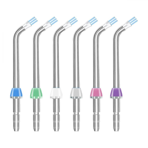 Flosser Replacement Tips for ,Plaque Seeker Replacement Tips Compatible for Water 6 Pack