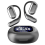 (Γκρι) YYK-Q16 Pro Ακουστικά Bluetooth 5.4 με πλήρη έγχρωμη οθόνη αφής, ανοιχτά ασύρματ 1